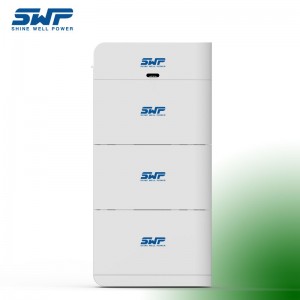 307.2V50AH Sistema de almacenamiento de energía solar de alta voltaje Utilice Células de batería LIFECO4 Sistema de almacenamiento de energía de alto voltaje